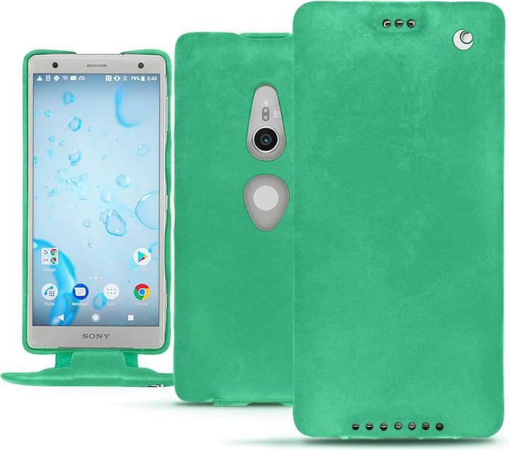 Productafbeelding Noreve Lederen omslag verticaal (Sony Xperia XZ2)