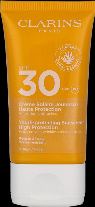 Actual product image Clarins Suncare Face Cream SPF 30 (Sun cream face, SPF 30, 50 ml, 73 g)