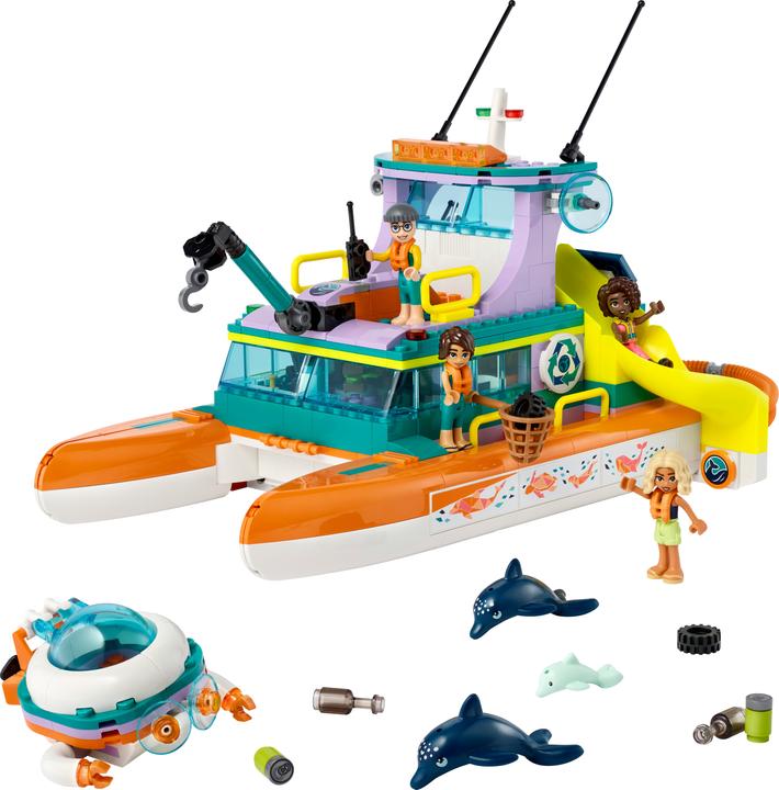 Immagine prodotto LEGO Barca di salvataggio in mare (41734, LEGO Friends)