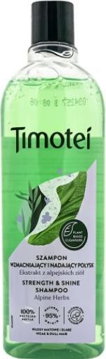 Actual product image Timotei Strength & Shine (400 ml, Liquid shampoo)
