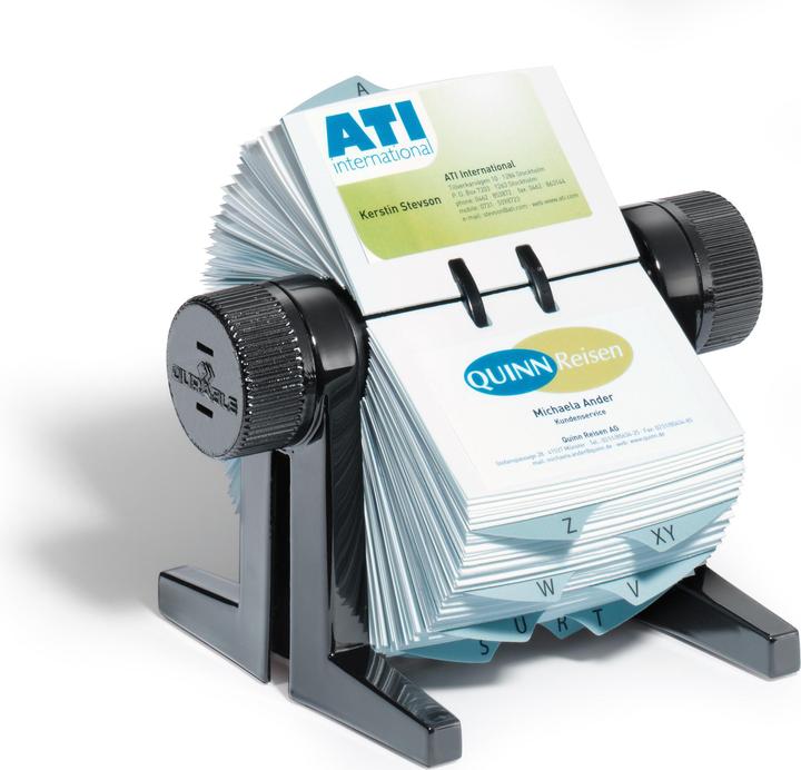 Actual product image Durable Visifix Cubo business card holder (104 x 72 mm)