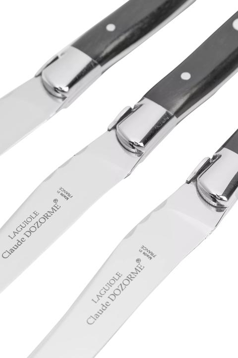 Produktbild Laguiole Claude Dozorme Steakmesser dunkelbraun (6 Stück, Messer)