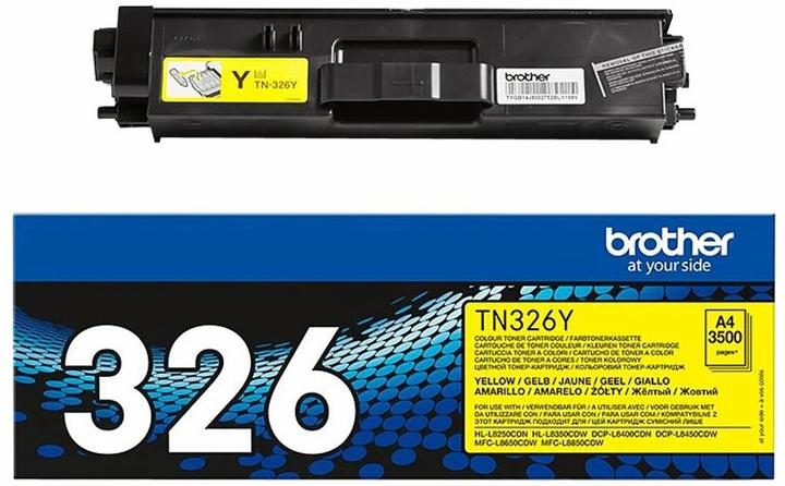 Actual product image Brother Tn-326y (Y)