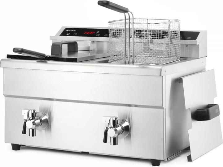 Actual product image Hendi Induction Fryer Kitchenline 2X8L