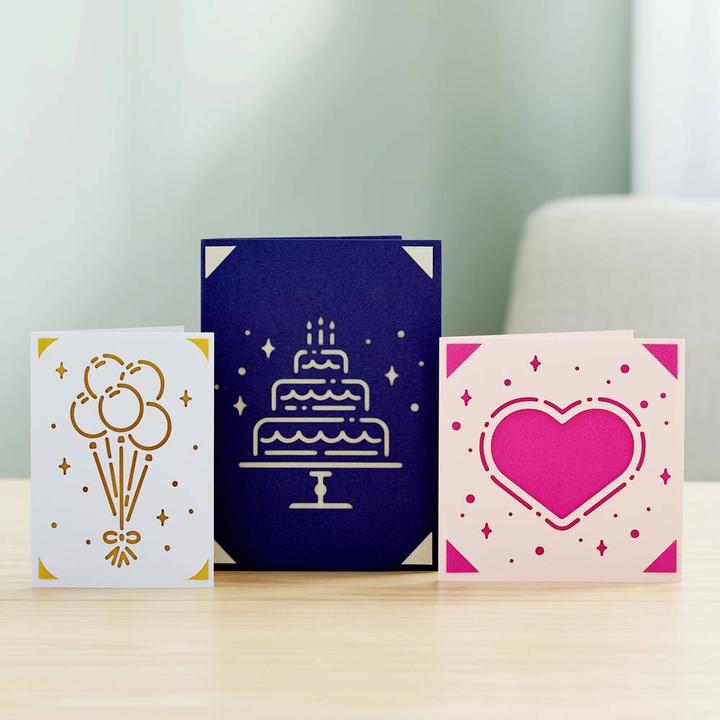 Immagine prodotto Cricut Biglietti di auguri Glitz & Glam R40 12,1cm x 16,8cm confezione da 30 pezzi (P)