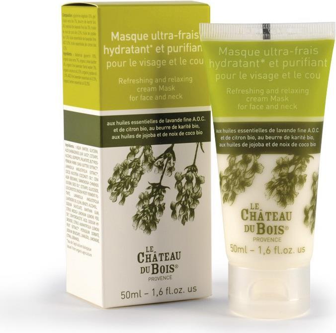 Le Château du Bois Gesichtsmaske Refreshing & Relaxing Cream Mask (50 ml)