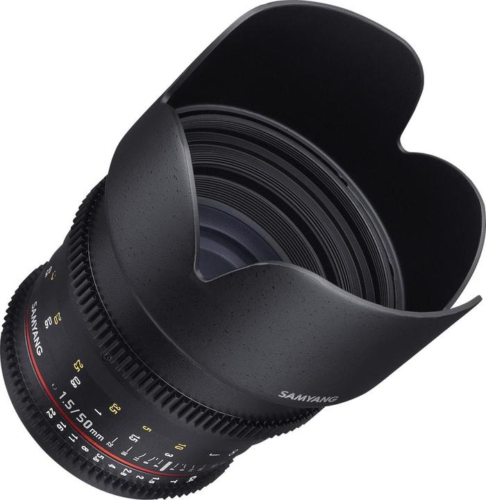 Actual product image Samyang 50mm T1.5 VDSLR Canon (Canon EF, full size)