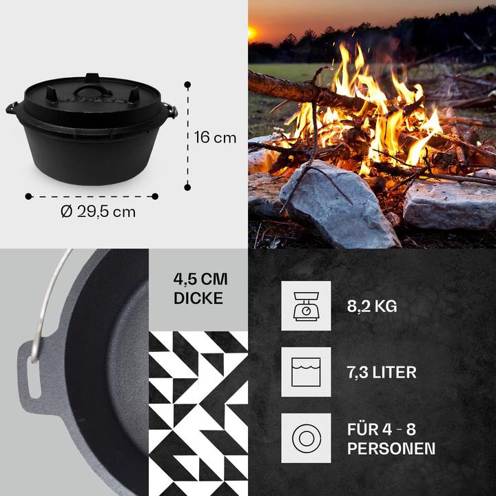 Actual product image ToCis Big BBQ Big BBQ Dutch Oven Set Guernsey