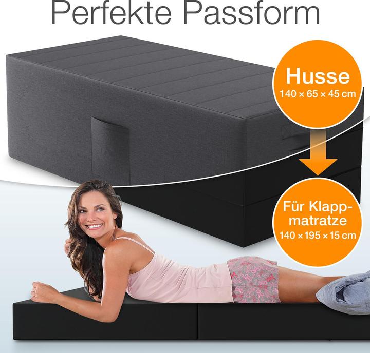 Actual product image Bestschlaf Cover for folding mattress (140 x 45 x 65 cm)