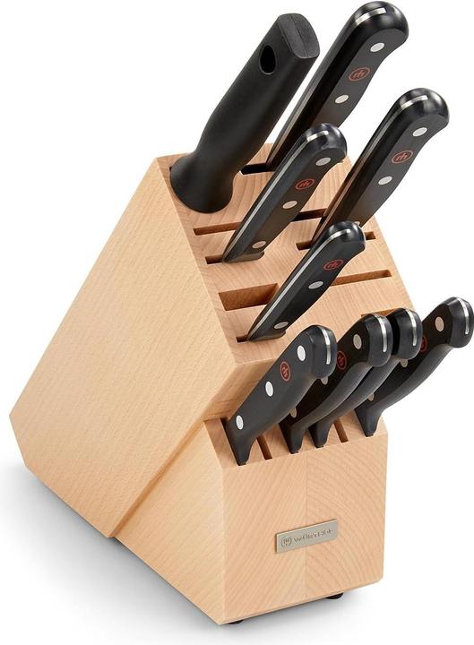 Actual product image Wüsthof Gourmet - 9-teilige Messerblock-Set mit Wetzstab