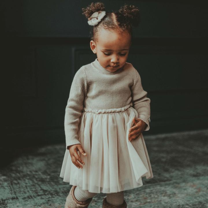 Immagine prodotto Donsje Lotus Kleid - Rosagrau (5, 6)