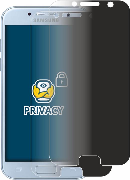 Produktbild BROTECT Sichtschutzfolie Anti-Spy Privacy Folie Blaulicht-Schutz (2 Stück, Samsung Galaxy A5 (2017))