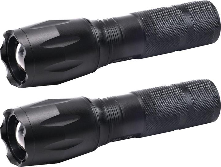 Casativo 2er-Set LED-Taschenlampe mit Powerbank, 260 Lm, 10 Watt (3.20 cm, 260 lm)