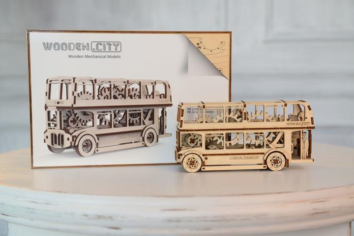 Actual product image WoodenCity London bus