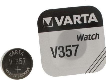 Actual product image Varta V357 (1 pcs., SR44, 155 mAh)