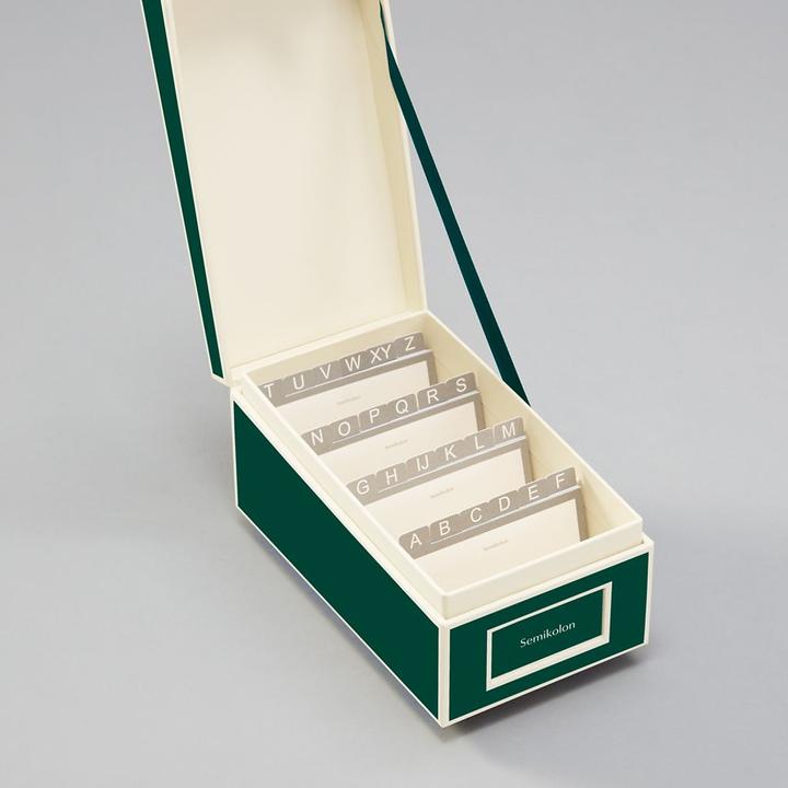 Actual product image Semikolon Business card box