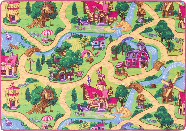 Actual product image Pergamon Strassenteppich Beidseitig Strassenlandschaften (100 x 200 cm)