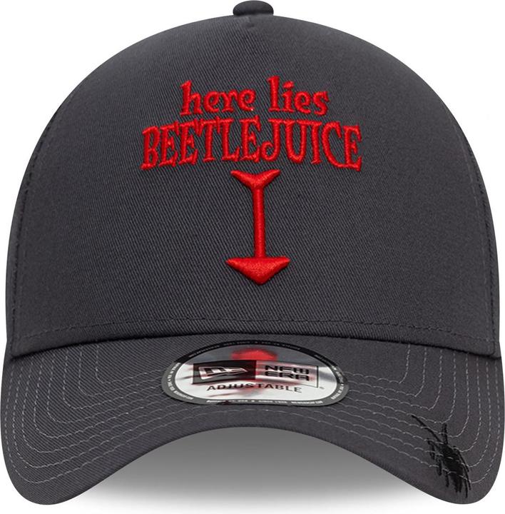 Immagine prodotto New Era Cappellino A-Frame Snapback - QUI Carboncino Beetlejuice (Taglia unica)