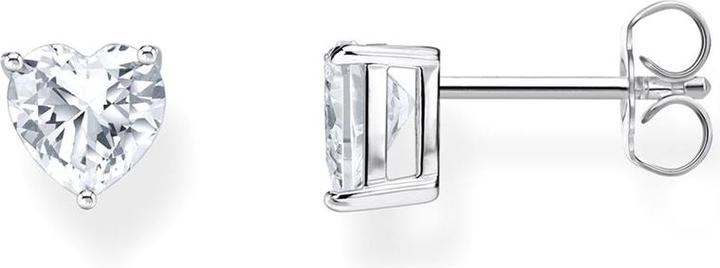 Immagine prodotto Thomas Sabo Orecchini con pietra bianca a forma di cuore (Argento 925)