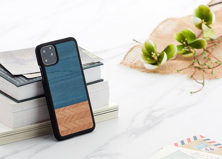 Actual product image Man&Wood SmartPhone case iPhone 11 Pro Max denim black (Apple iPhone 11 Pro Max)