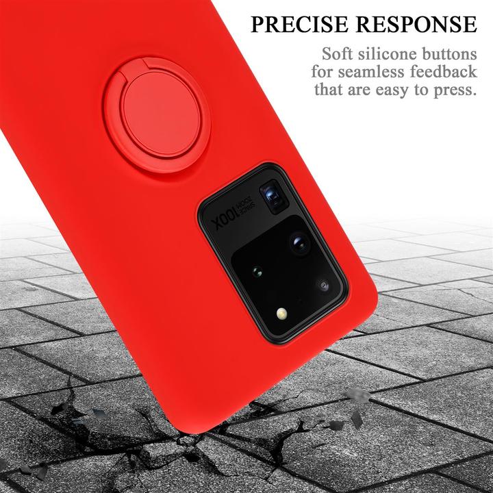 Image du produit Cadorabo TPU Liquid Ring Silicone Case Cover (Samsung Galaxy S20 Ultra)
