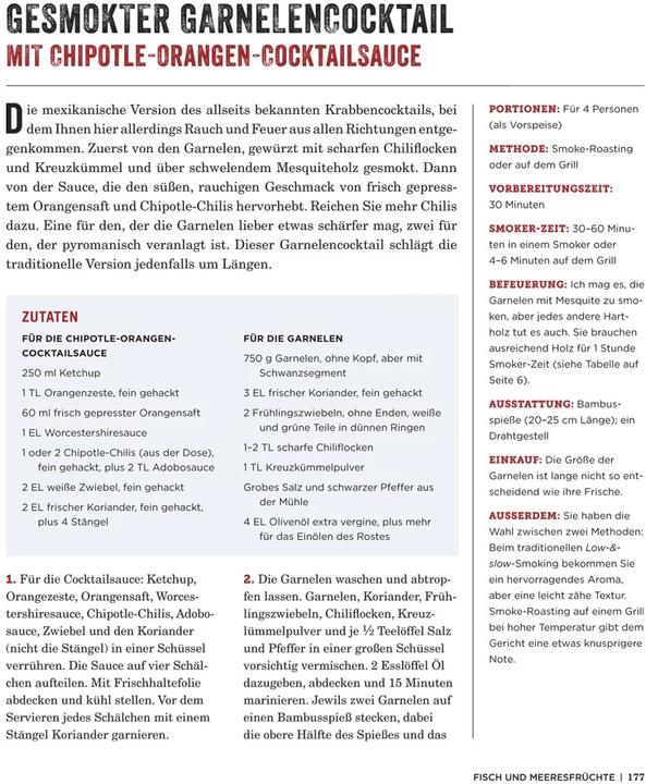 Actual product image Steven Raichlens Smoker Bible (German, Steven Raichlen, 2017)