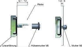 Produktbild Accuride Carriage, polymer balls