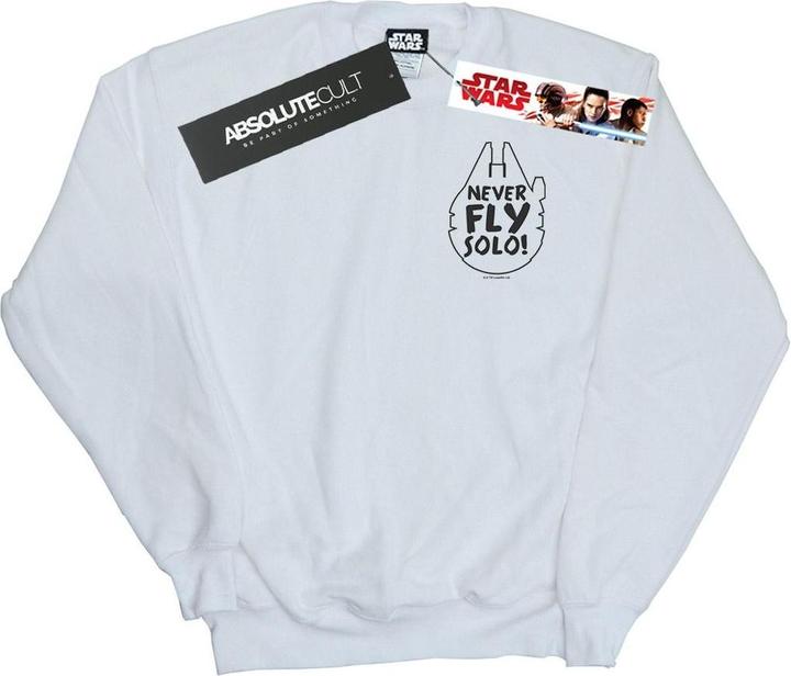 Image du produit Star Wars - Sweat NEVER FLY SOLO - Homme (S)