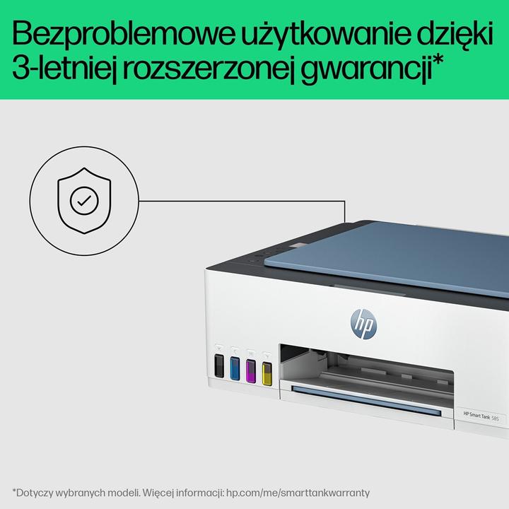 Produktbild HP Smart Tank 585 kolor WIFI (Thermodirekt, Farbe)
