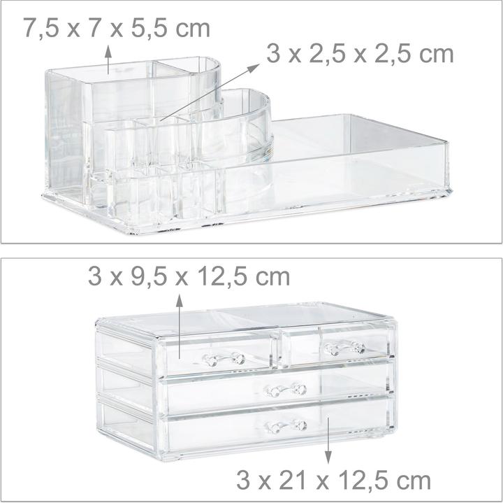 Produktbild Relaxdays Makeup Organizer