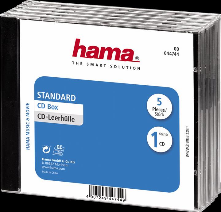 Hama 1x5 CD-Box Jewel-Case