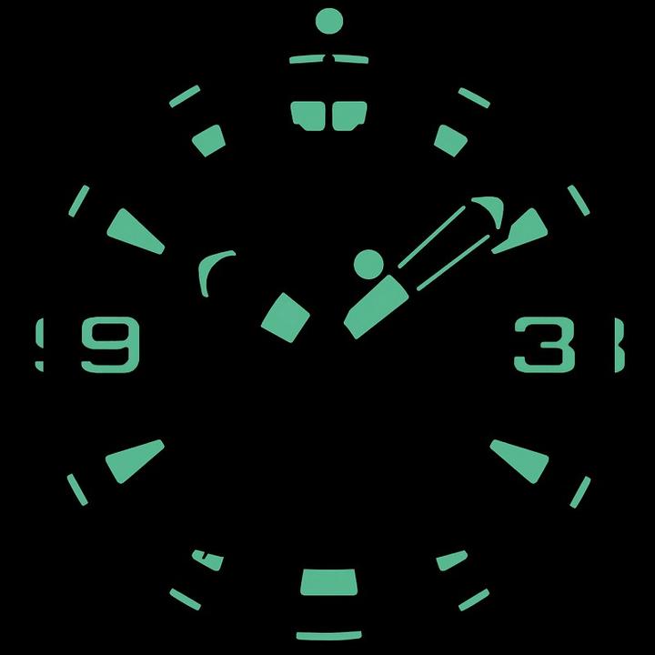 Actual product image Chris Benz Depthmeter (Diving watch, Digital watch, Analogue wristwatch, 41 mm)