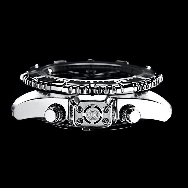 Actual product image Chris Benz Depthmeter (Diving watch, Digital watch, Analogue wristwatch, 41 mm)