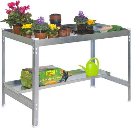SimonRack Tavolo da piantagione Simon Rack SIMONGARDEN DESK grigio 150,0 x 60,0 x 84,0 cm