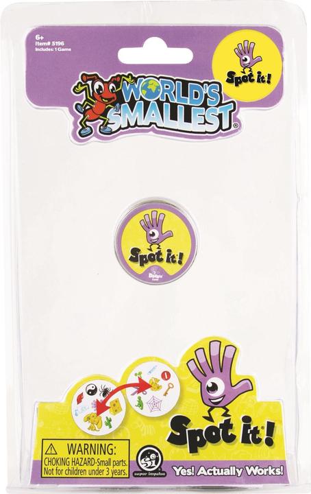 Actual product image Super Impulse World's Smallest Dobble/Spot it (English, German)