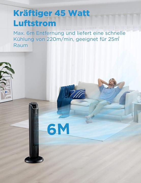 Image du produit Midea Turmventilator FZ10-17JR (62 dB)
