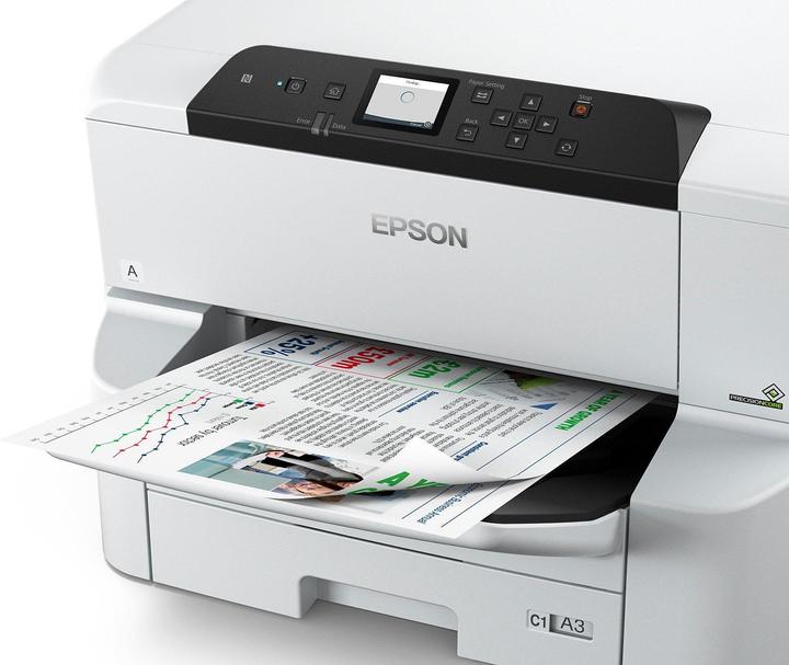 Actual product image Epson WorkForce Pro WF-C8190DTWC (Black and white)