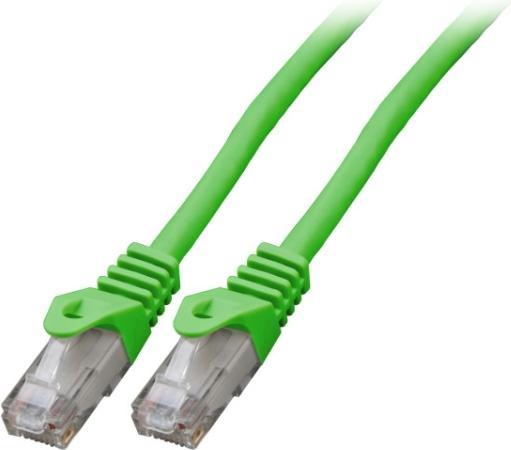 Image du produit EFB Elektronik Fabricant : Câble patch RJ45 U/UTP, Cat.6, LSZH, CCA, 0,25m, vert Le câble patch non (U/UTP, CAT6, 0.25 m)