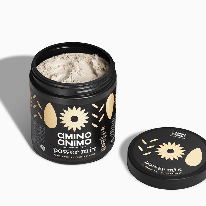 Actual product image Amino Animo Vegan Protein Power Mix (Vanilla, 1 pcs., 350 g)