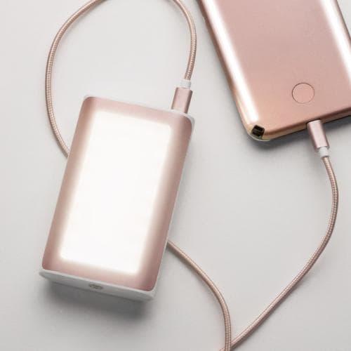 Actual product image LuMee Quick Lightning Charge USB-C/ Lightning Cable for iPads/ Smartphones Rose (1.20 m, USB 3.0)