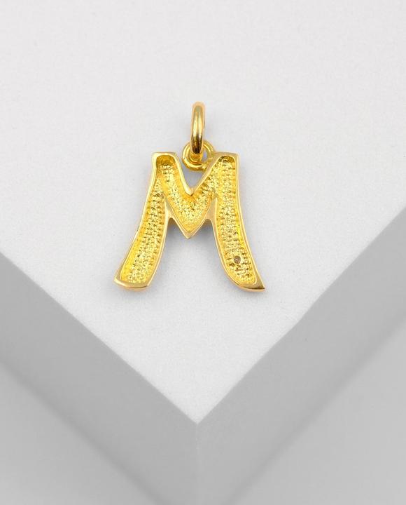 Immagine prodotto Muau Lettera (Oro giallo 750/18 K Oro giallo)