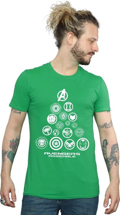 Produktbild Avengers Endgame Pyramid Icons TShirt (XXL)
