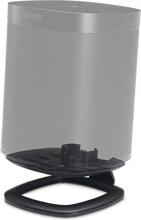 Actual product image Flexson Sonos ONE table stand in black single piece (1 pcs., Stand)