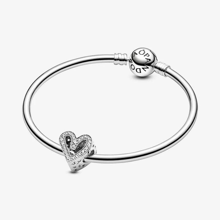 Actual product image Pandora Sparkling Freehand Heart (Sterling silver)