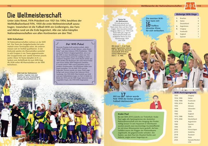 Produktbild Ravensburger Fussball: Fakten, Rekorde, Stars (Deutsch, Stefanie Hahn, Barbara Iland-Olschewski, 2024)