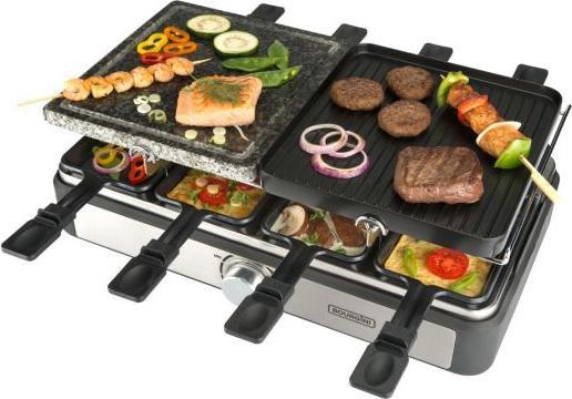 Produktbild Bourgini Gourmette/Raclette/Stone Grill Plus - 8 personen