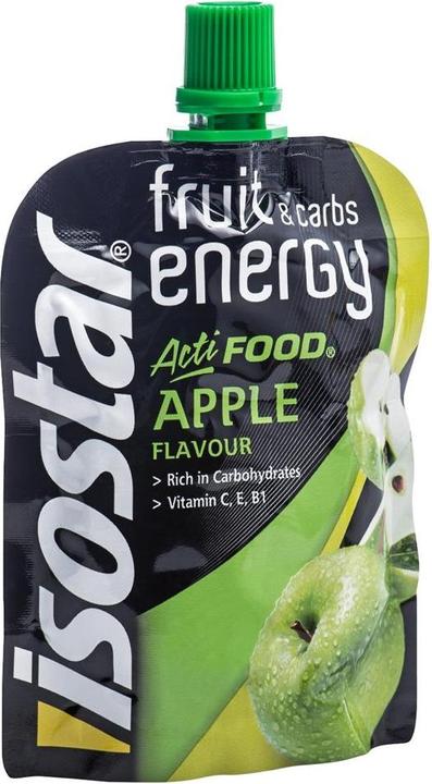Actual product image Isostar Actifood Apple 24 x 90 g smoothie gel (Apple, 24 pcs., 2160 g)