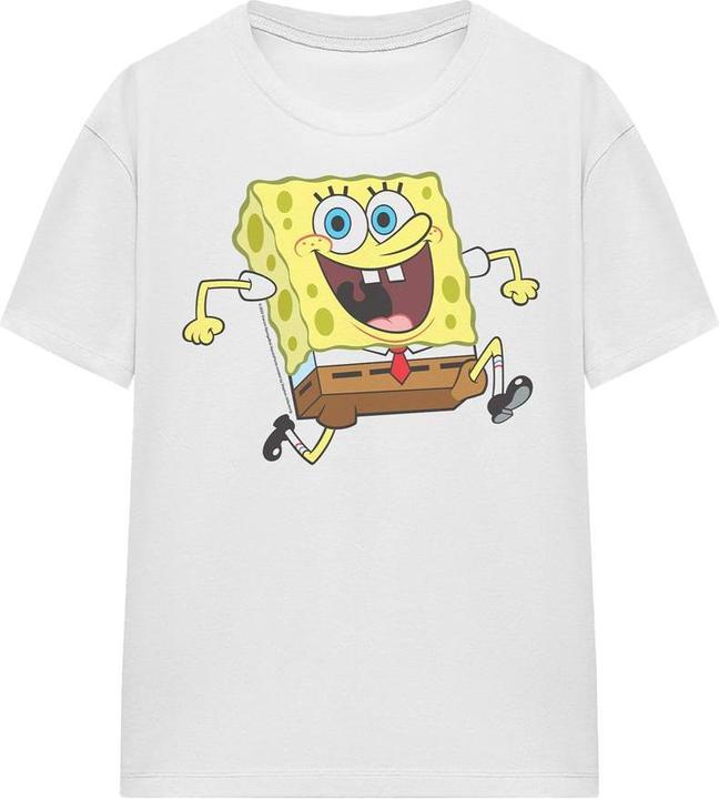 Spongebob Squarepants Happy Running TShirt (S)