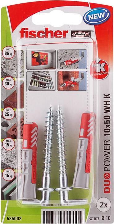 Actual product image Fischer Nylon dowel (2 pcs.)