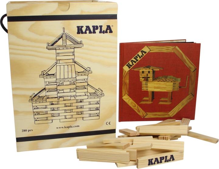 Produktbild Kapla Holz-Koffer à 280 Stk.